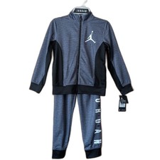 Air Jordan Gray and Black Two Piece Tracksuit Boys/Youth Size 6 NEW