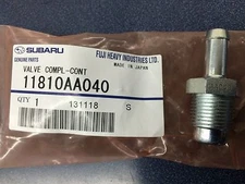 NEW Genuine Subaru PCV Valve Impreza Forester Outback Legacy WRX STI XT OEM