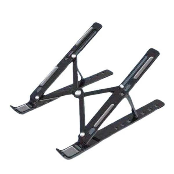 Laptop stand folding vertical plastic portable lifting desktop cooling base brac
