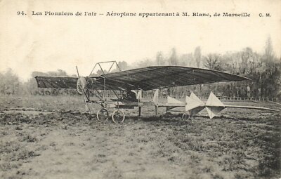PC AVIATION AEROPLANE DE M. BLANC (a48956)