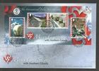 ISLE OF MAN 2007 NORTH POLE MINIATURE SHEET on UNADDRESSED FIRST DAY COVER