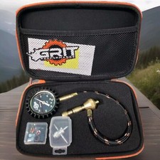  Grit Air Down Tire Valve Pressure Deflator Gauge Tool Kit Psi Offroad 4x4