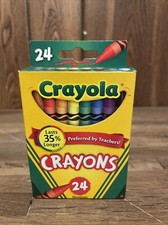 Crayola Crayons New In Box 2014 Includes Retired Color Dandelion 24 Pack