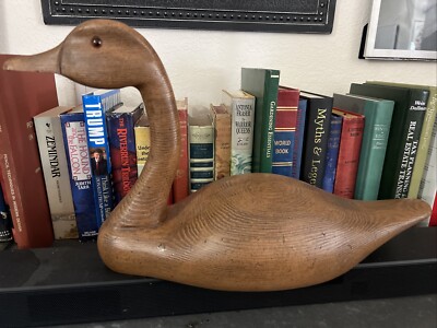 wooden Brown Duck Vintage