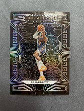 2022 Panini Obsidian Asia #49 RJ Barrett Electric Etch