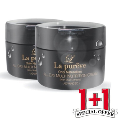 1+1 All Day Multi Nutrition Schneckencreme 100ml Intensive Hautpflege Tagescr...