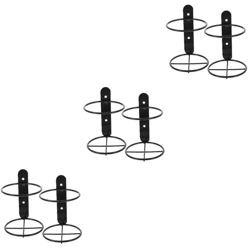 3 PCS Wine Bottle Holder Wall Mounted Rack Decorative Creative eBay