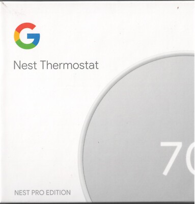 Nest Smart Thermostat G4CVZ GA02180-US & Wall Trim Kit GA01837-US