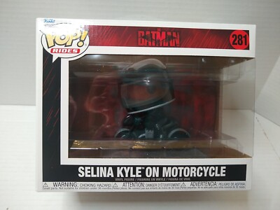The BATMAN Selina Kyle On Motorcycle Funko Pop Rides 281