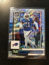 2022 Donruss Optic Premium Silver Wave Prizm /300 Jordan Poyer Card #25 PWE