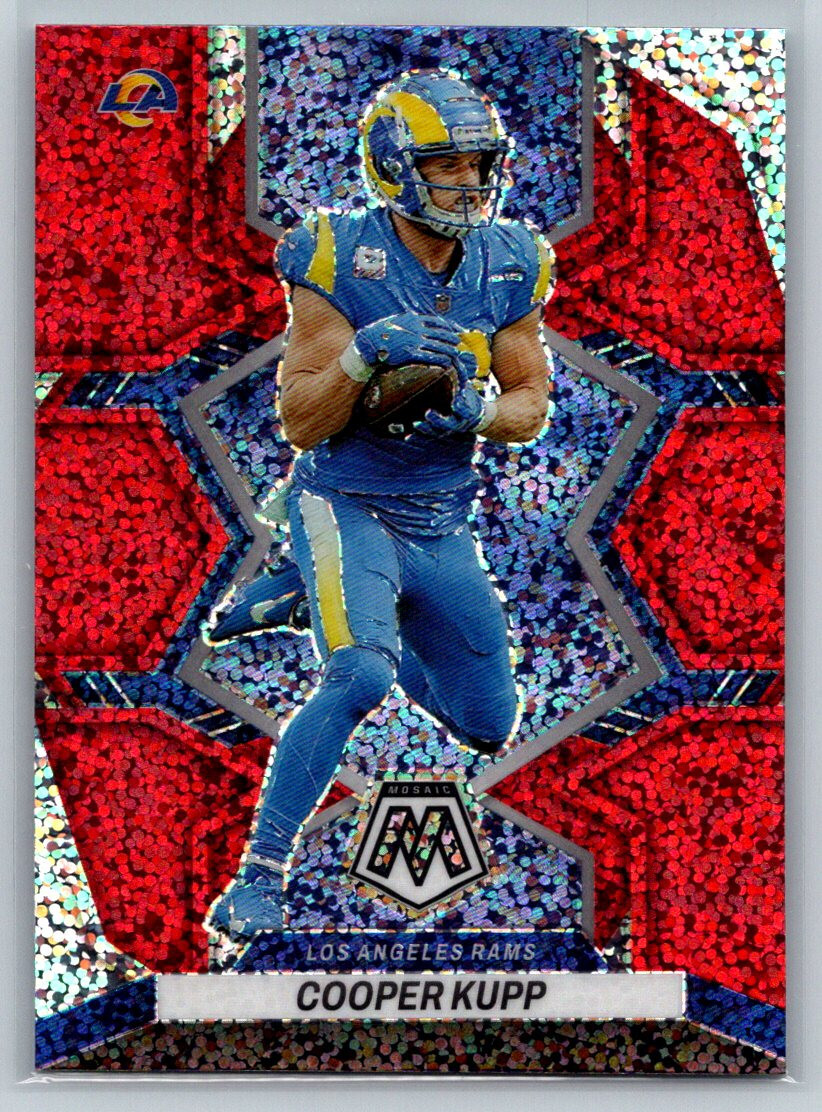2022 Panini Mosaic Redemption Pack Red Sparkle Prizm Cooper Kupp #110 TC1889