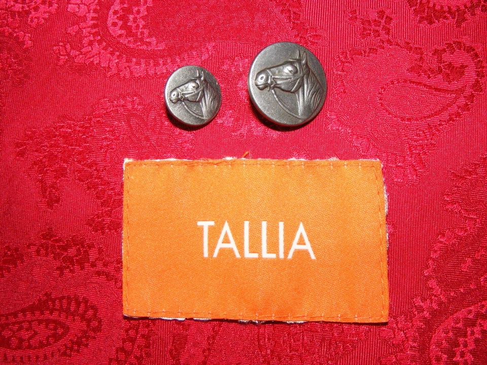 JUEGO DE BOTONES BLAZER METAL COLOR PLATA CABEZA CABALLO GRANDE TALLIA 2 - 20MM 8 - 15MM Foto 2 de 4