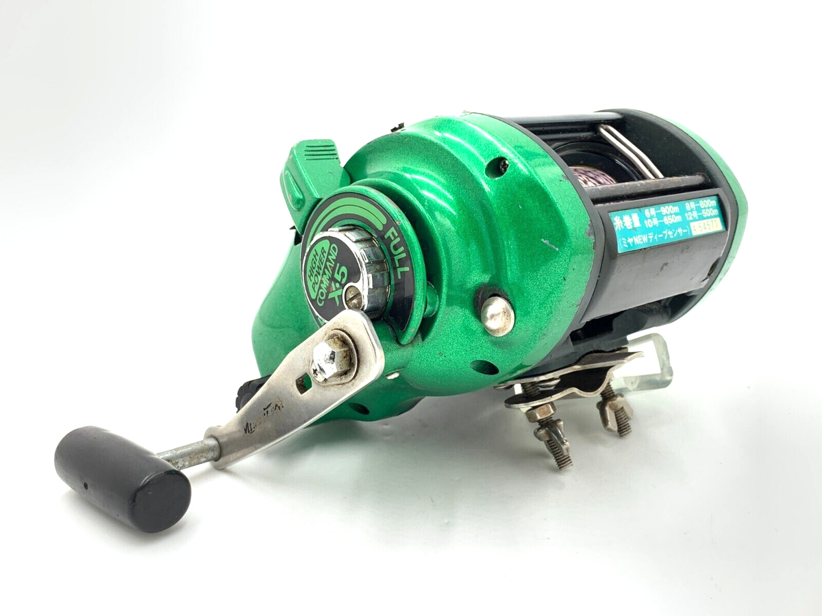 miya epoch high power command x5 ミヤエポック Miya Epoch COMMAND X5 HIGH POWER Electric Reel BIG GAME