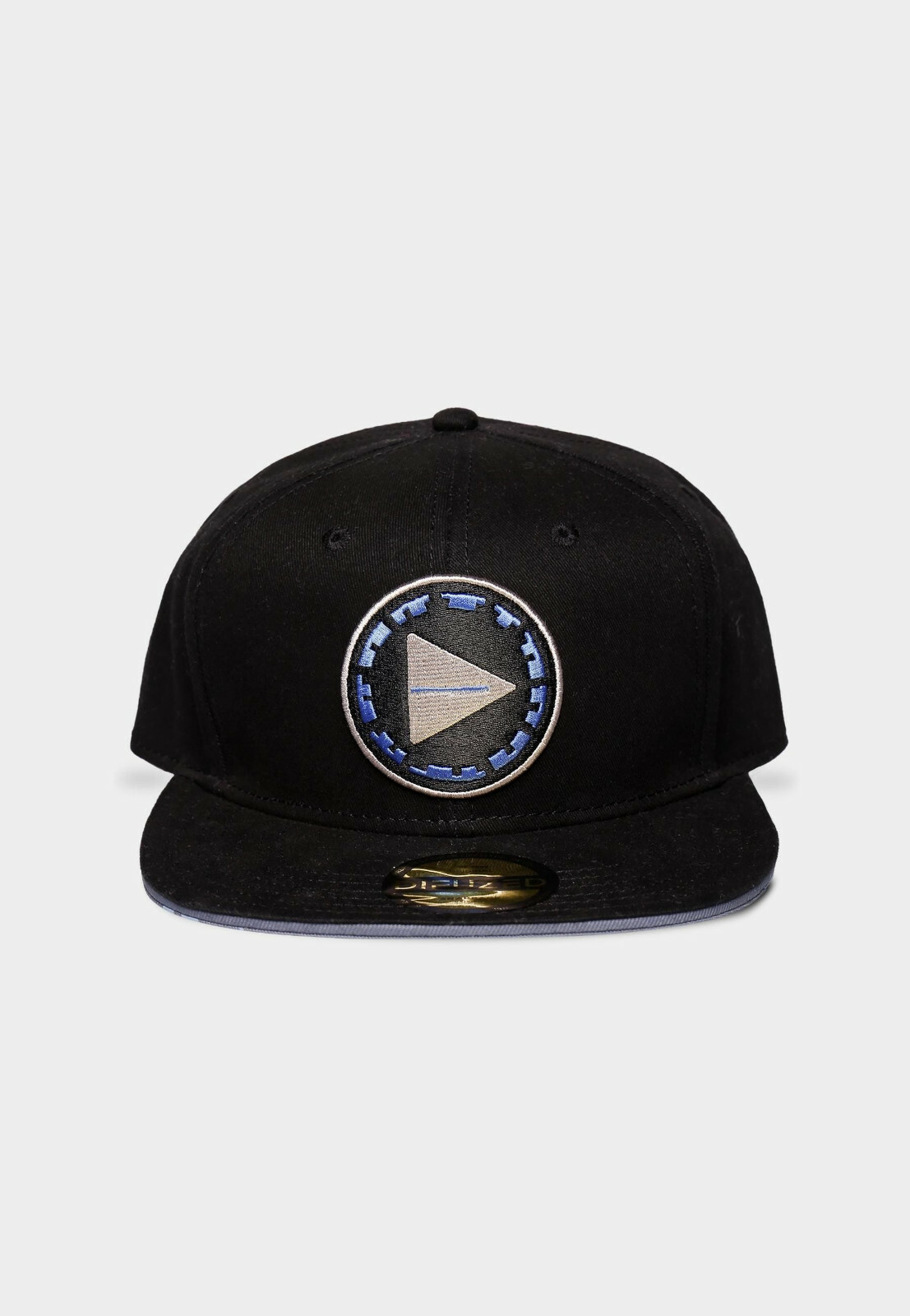 OFFICIAL HORIZON FORBIDDEN WEST FOCUS SYMBOL EMBROIDERED BLACK SNAPBACK CAP
