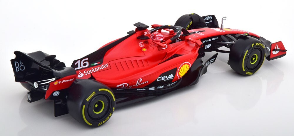 2023 Ferrari SF23 SF-23 Charles Leclerc 1/18 Scale Diecast Model