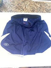 xara soccer shorts, International Female , Size Medium Soccer, Navy Blue New