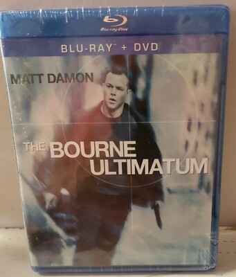   The Bourne Ultimatum (2007, Blu-Ray+ DVD Damon 