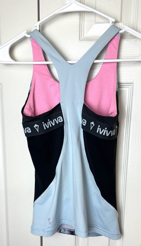 IVIVVA by LULULEMON Tank Tops Keep Ur Cool Reversible Lot Of 3 Girl Shirts Sz 10 - Picture 17 of 23