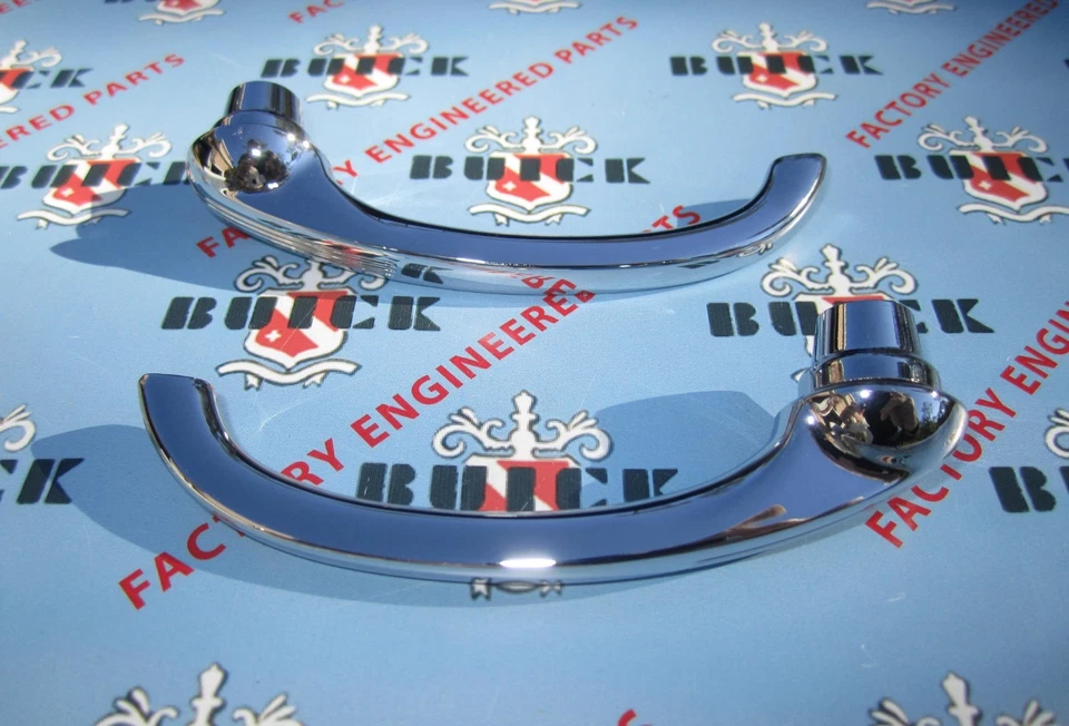1939-1958 Buick Inside Door Lock Handles | Pair | Special Super Roadmaster Limit - Image 3 of 4