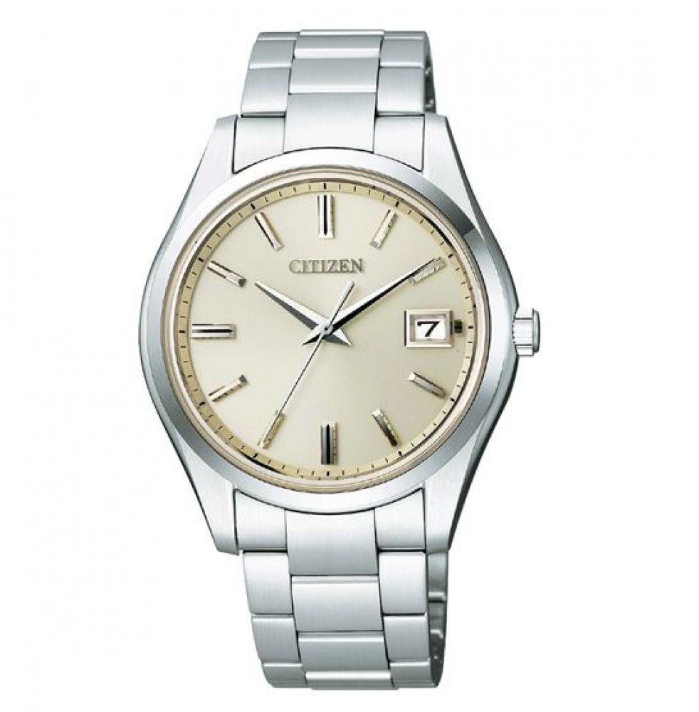 The CITIZEN AQ4000-51A 中古 THE CITIZEN AQ4000-51A Eco Drive Active 3-needle Day Date