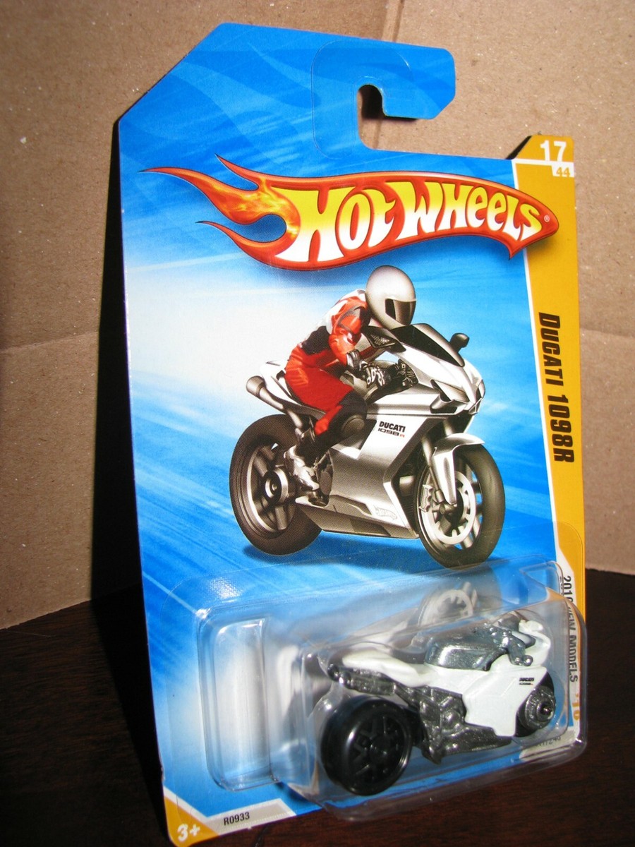 Hot Wheels 2010 New Models #17 DUCATI 1098R White Variant w/Black