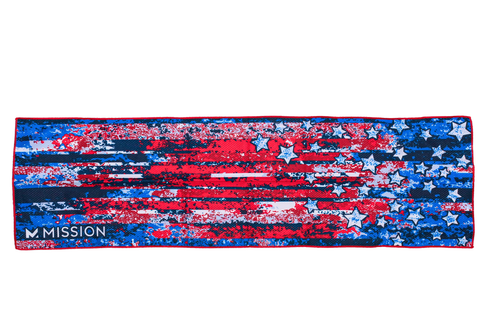 Serviette De Sport Refroidissante Mission Americana - 9,5 X