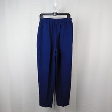 Briggs Elastic Waist Comfort Pull-On Straight Leg Casual Pants - 14, Navy 9950