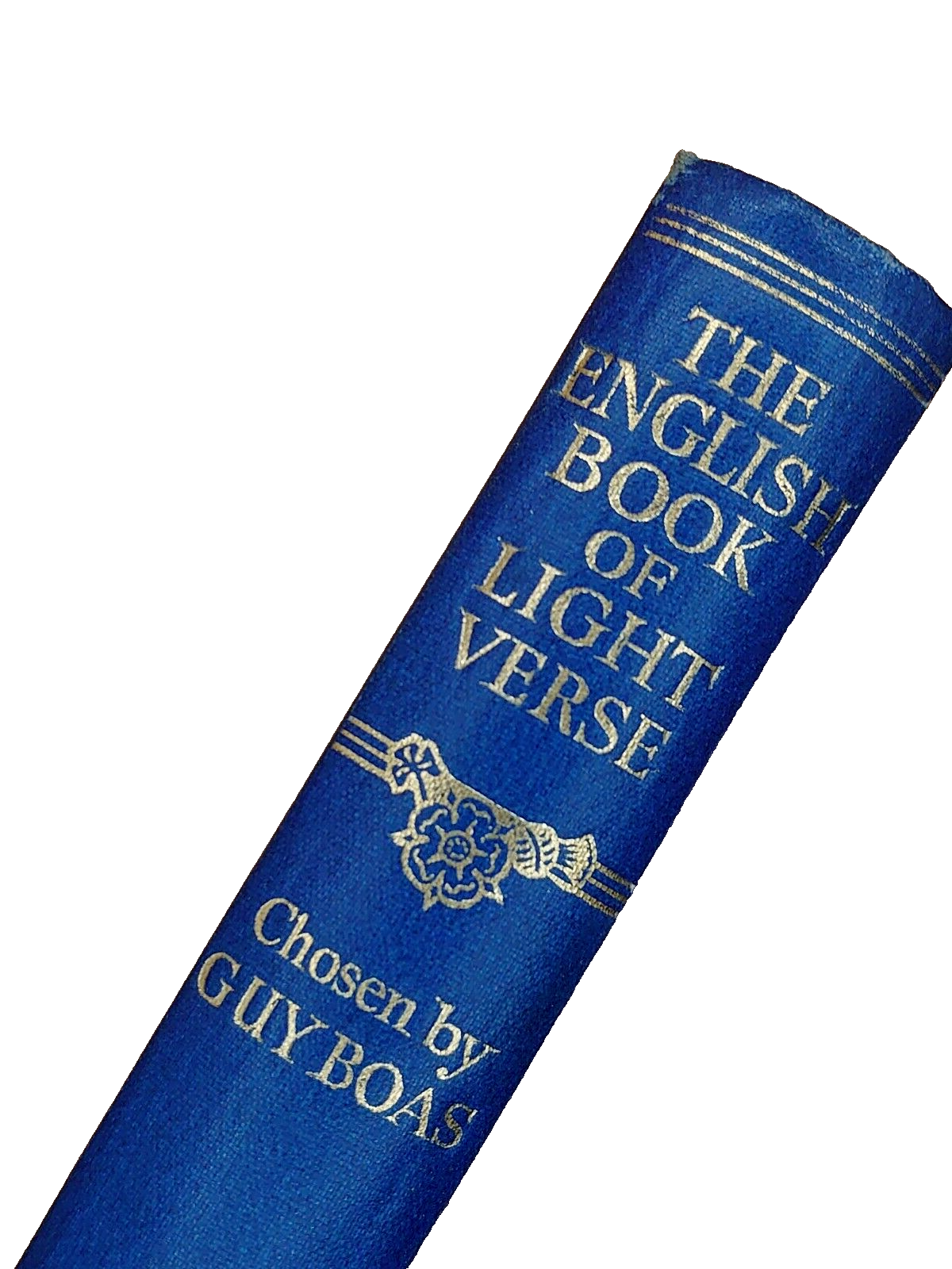 The English Book of Light Verse chosen by Guy Boas HB poetry vintage