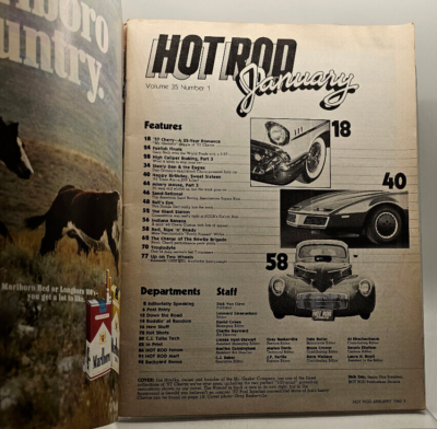 Magazine HOT ROD Rare - Édition Pacific 1982 Sur Le Salon Hot Rod - Occasion En Bon état