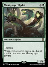 Managorger Hydra 0230 Rare Non Foil Bloomburrow Commander MTG NM