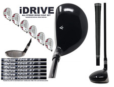NEW iDRIVE ALL HYBRID FULL SET 4-5-6-7-8-9 REGULAR GRAPHITE SHAFT-STANDARD GRIP