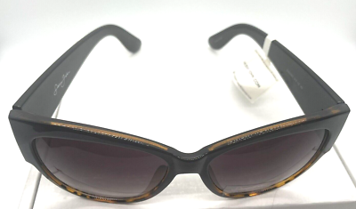 Sean John Brown Oversized Cat-Eye Sunglasses Sean John Sunglasses Brown Gold Tiger Tortoise Print Cat Eye  main image 3