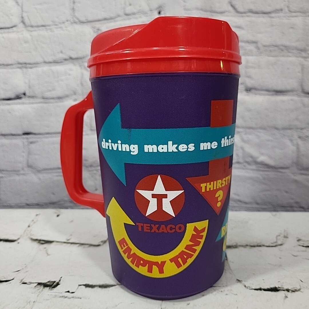 Vintage Aladdin Texaco Coca Cola Insulated Big Gulp Travel Mug Large 44 Oz  Rare | eBay