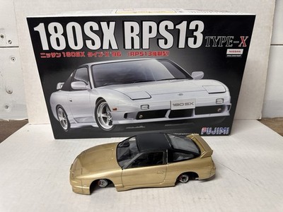 Fujimi Nissan 180SX 240SX TYPE X RPS13 1/24 Model Kit (PARTS KIT BUILT READ)