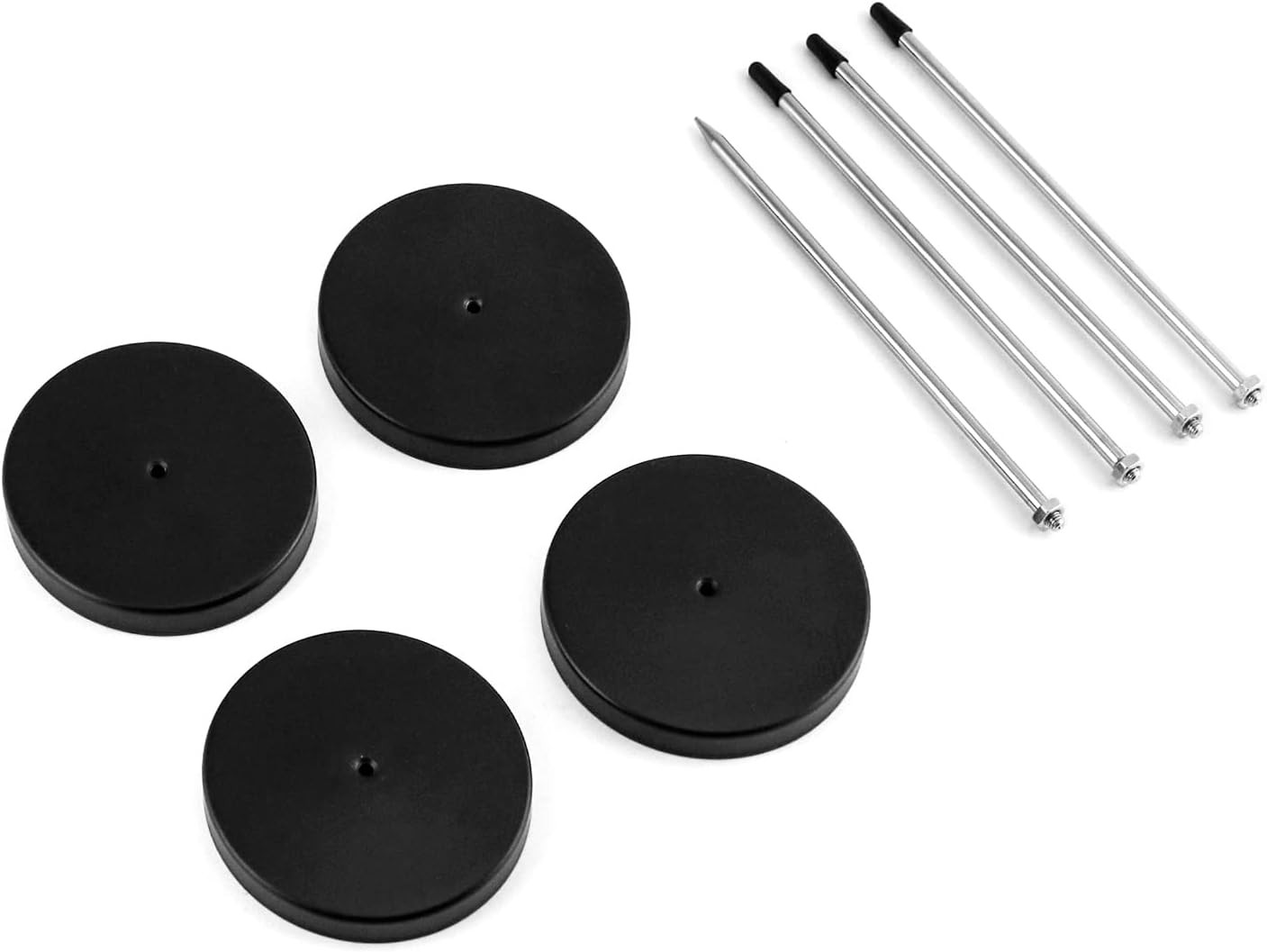 Desk Receipt Holder, 4 Pack Spike Stick Receipts Check Bill Fork Restaurant Chec