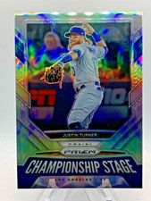 2021 Panini Prizm Justin Turner   Championship Stage #CS2