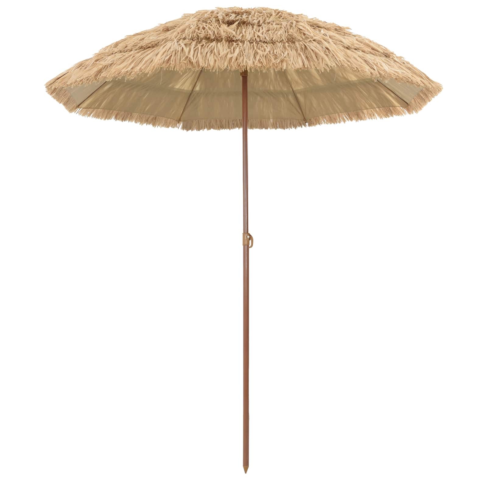 Parasol de plage réglable pour des après-midis farniente au jardin