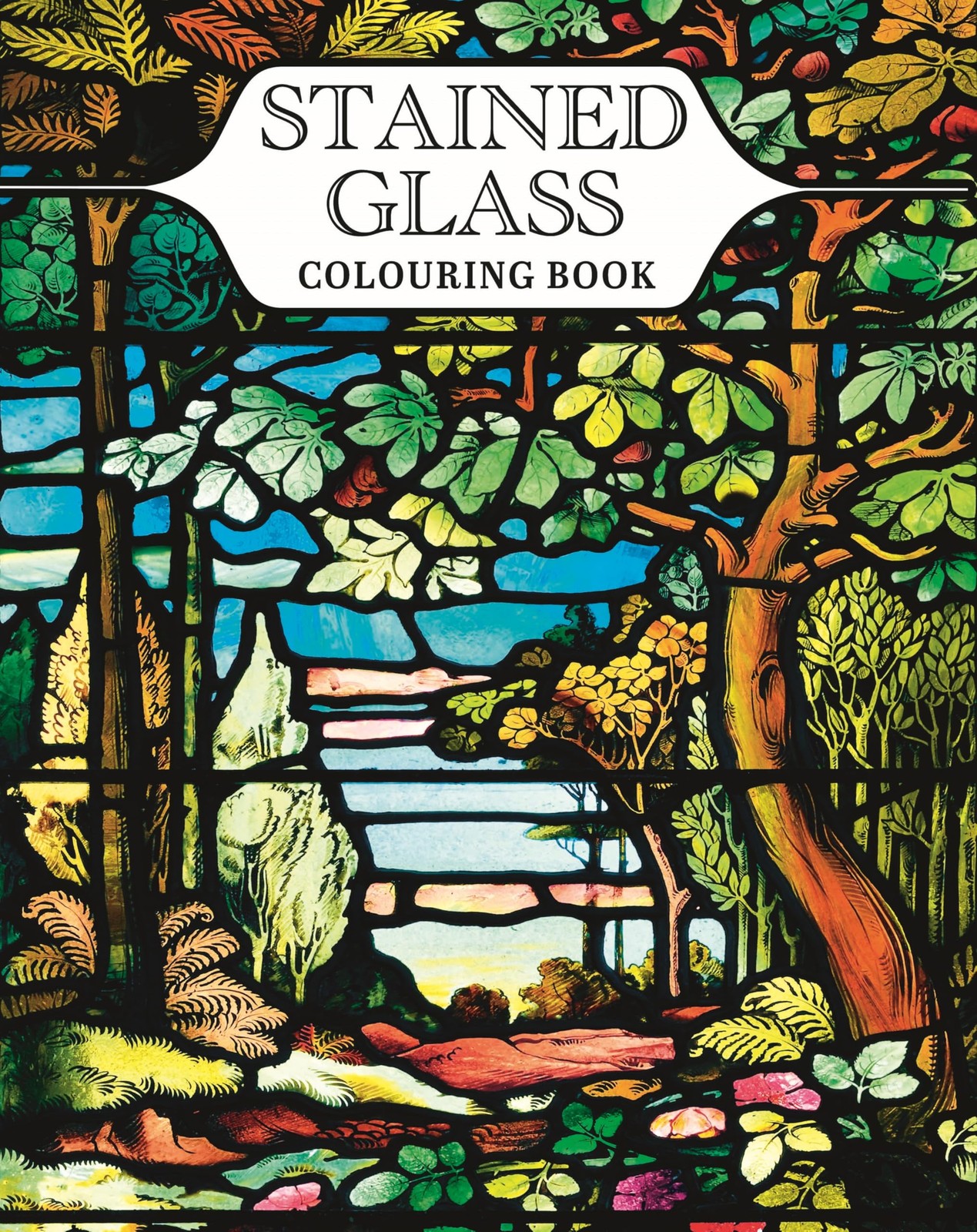 Stained Glass Colouring Book by Tansy Willow - 9781398870918 - Image 5