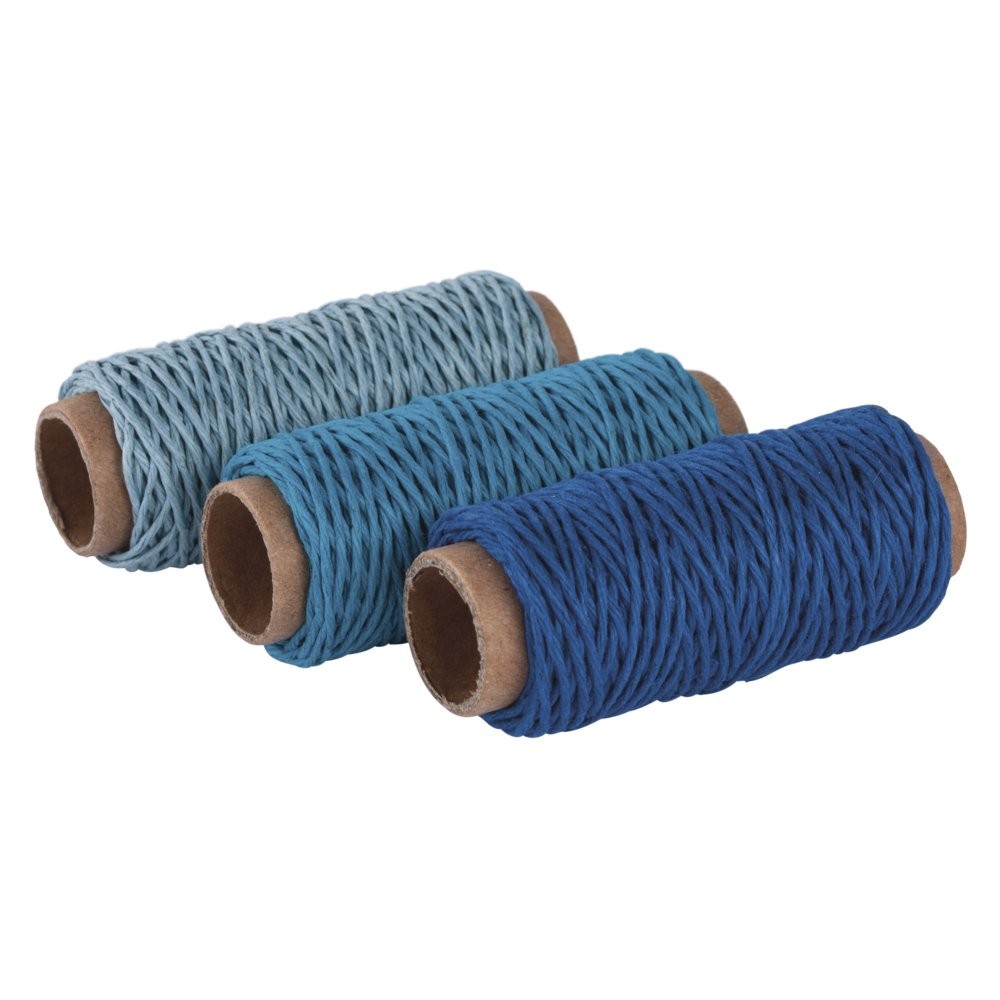 Rayher Hobby Rayher 53925000 Hanfkordel-Set 1mm blau Tne 3 Farben 12m S 3390₽