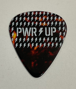 ACDC PWR UP 2025 Tortoise White Bolt Guitar Pick