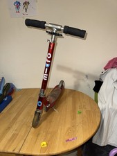 Micro Stripe Sprite Scooter, Red.  Good condition 