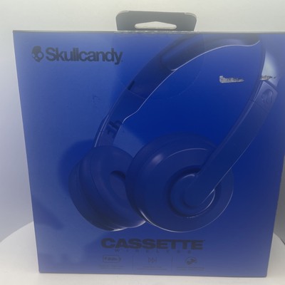 Skullcandy Cassette Wireless Headphones S5CSWM712 Cobalt Blue   Bluetooth