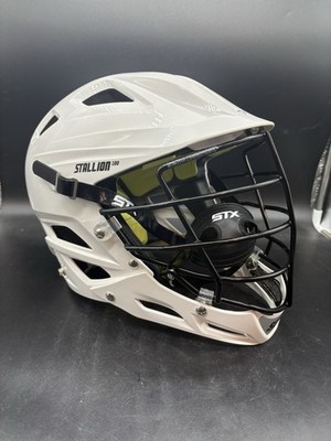 Schutt Stallion 100 STX Medium/Large Lacrosse Helmet White Chin Strap EUC