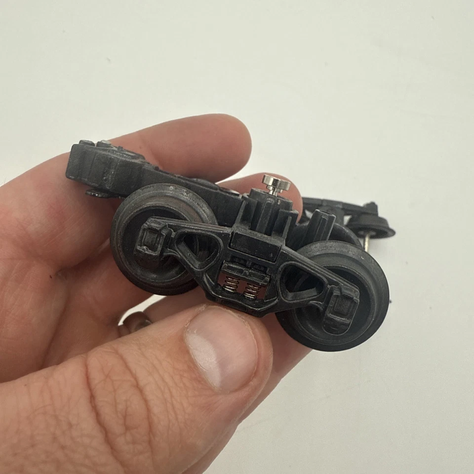 K-LINE O GAUGE 2 SPRUNG DIECAST BLACK TRUCKS K-5001 - LOT OF 2 ***READ*** - Image 3 of 4