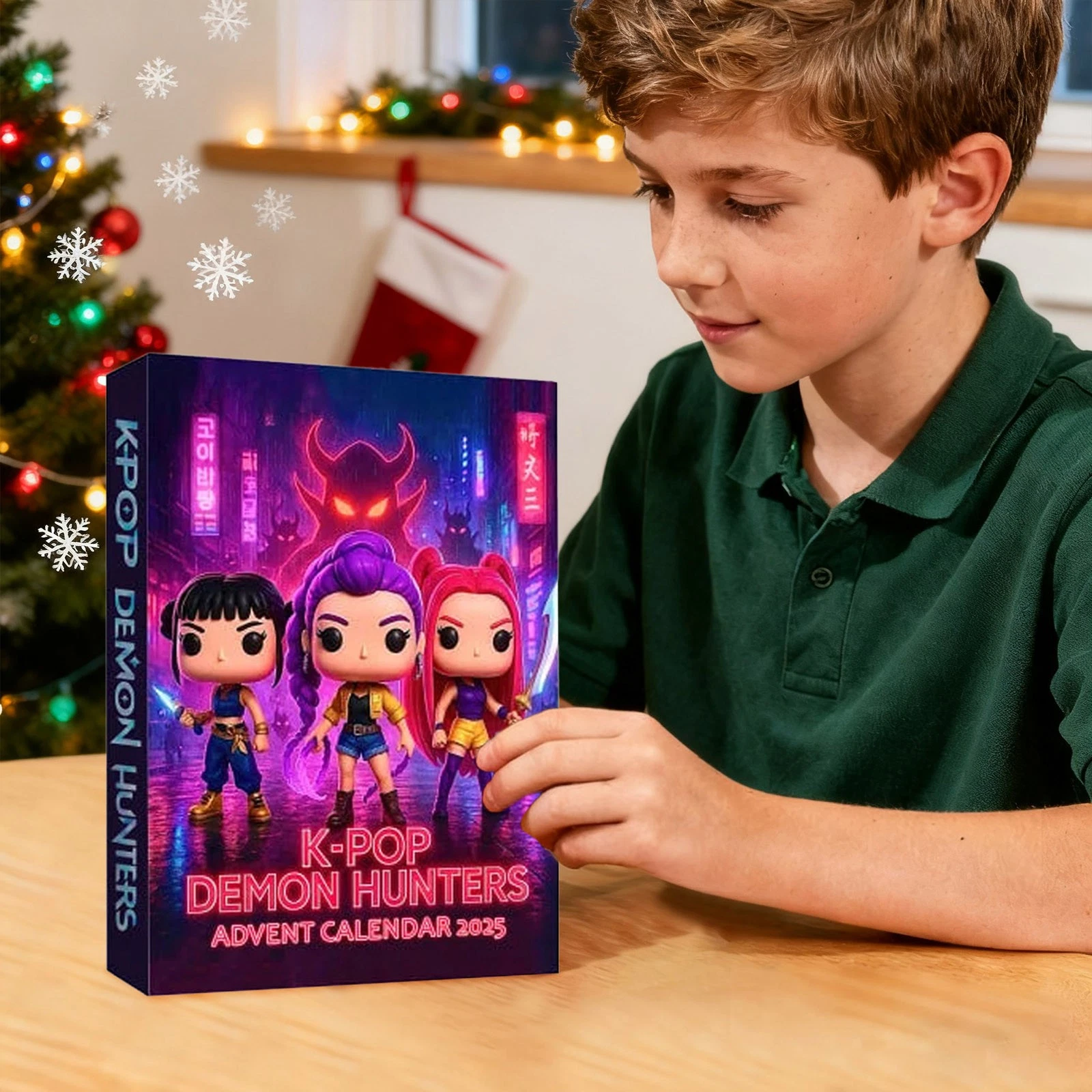 K pop Devil Hunters Advent Calendar 24 Days 2025 Christmas Best Countdown Gift