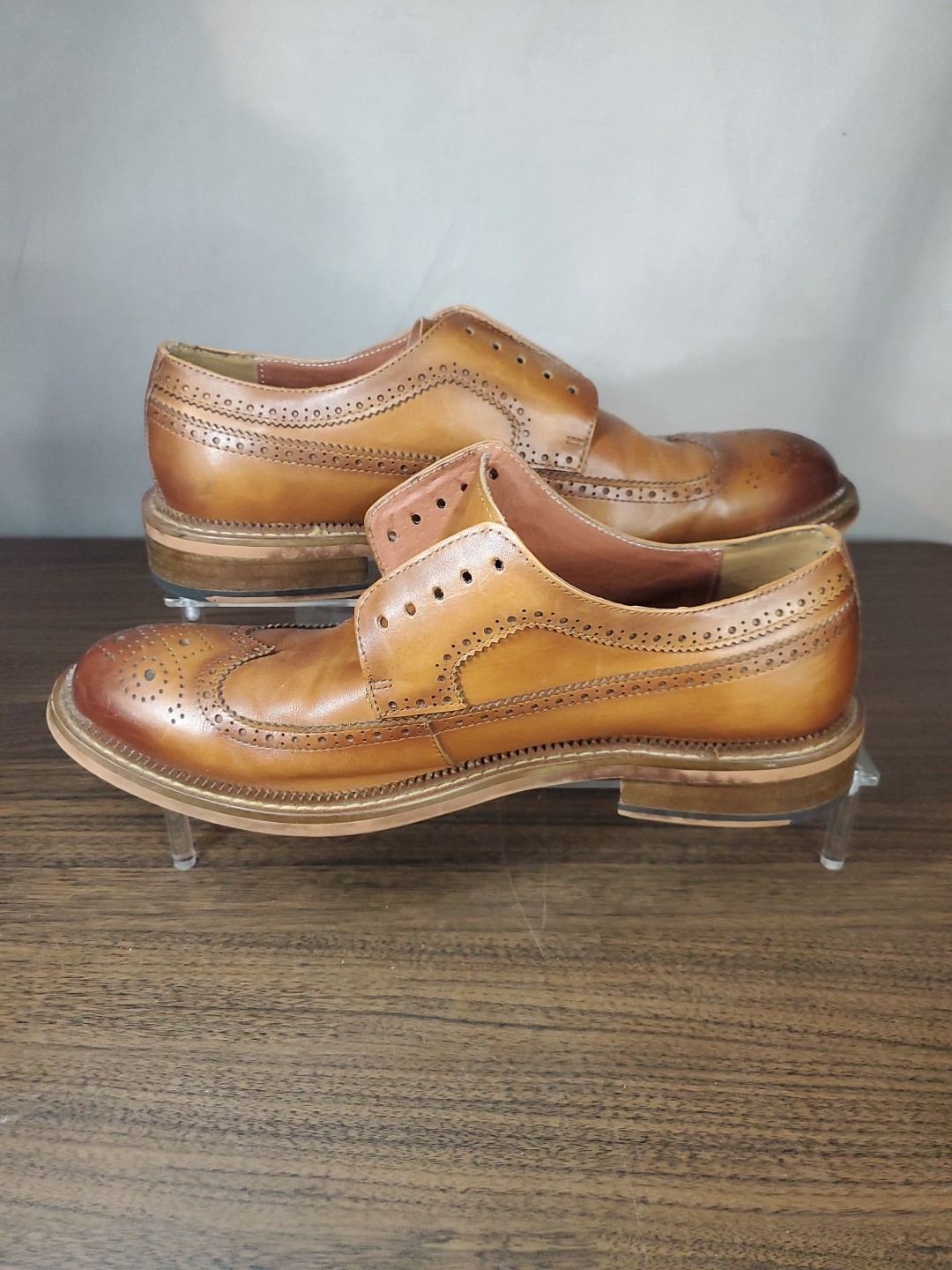 Vintage Foundry Co.  Leather Lace Up Oxford Shoe Classic Career Men's Size 10 5