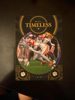 2025 T.J. PARKER ONIT ATHLETE TIMELESS SERIES CARD 3 OF 9. NEW ORLEANS SAINTS