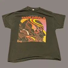Tame Impala Currents Album Military Green T Shirt Full Size S-5XL FF376