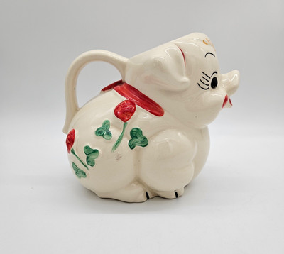 VTG Shawnee Smily Pig Pitcher