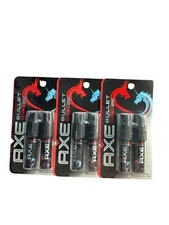 3PK Axe Deodorant Body Spray for Men - ESSENCE- 48 hr Fresh - 2pk x3 Travel Size